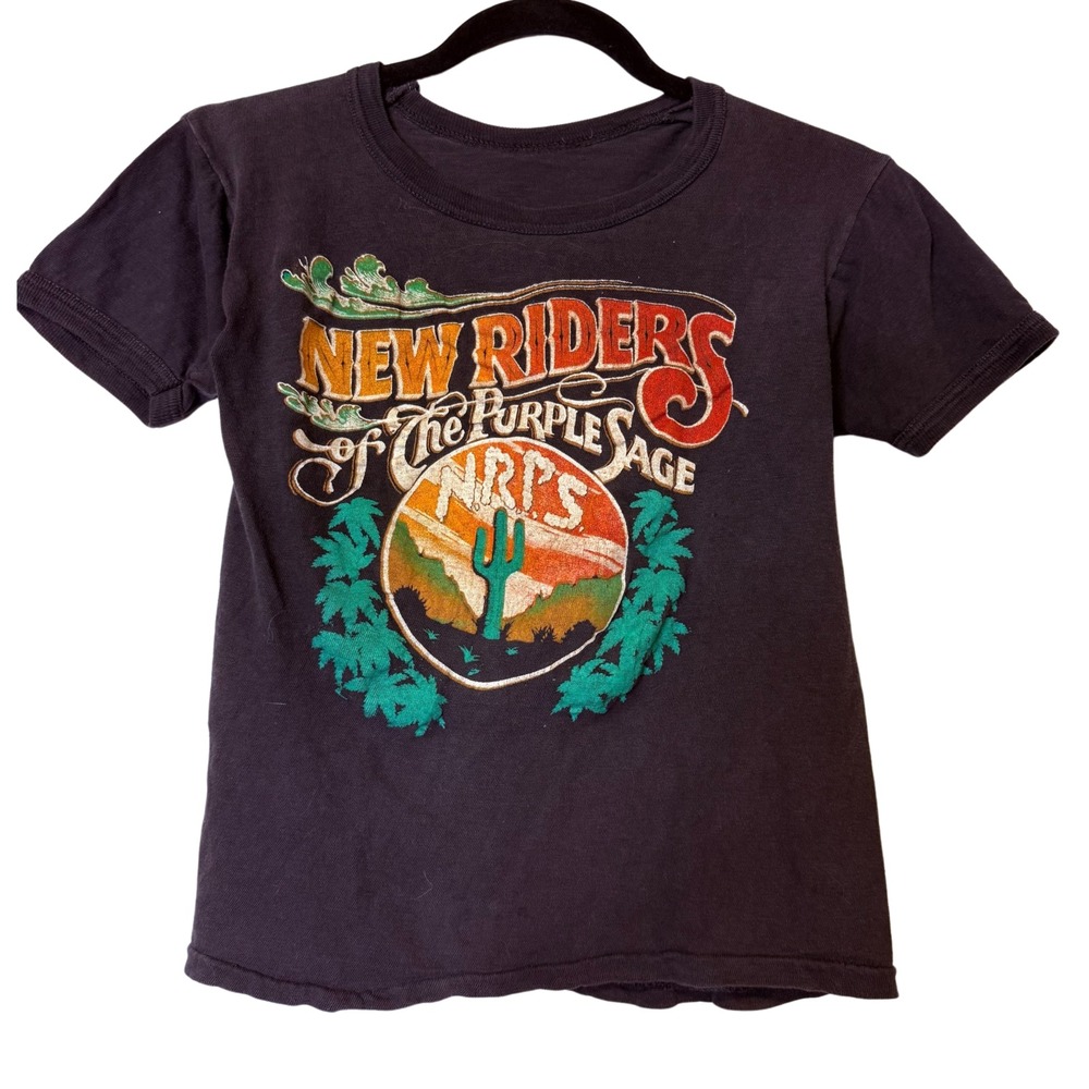 Vintage 80s New Riders of the Purple Sage Henry Band T-Shirt NRPS Jerry Garcia